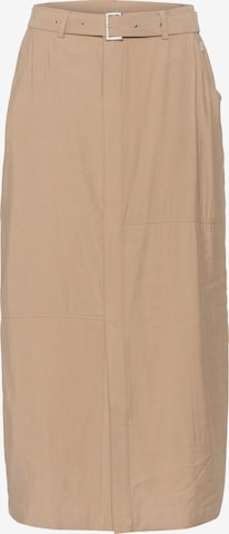 Cream Skirt 'Nosanna ' in Beige: front