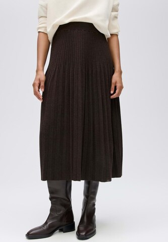 OPUS Skirt 'Rickieh' in Brown: front