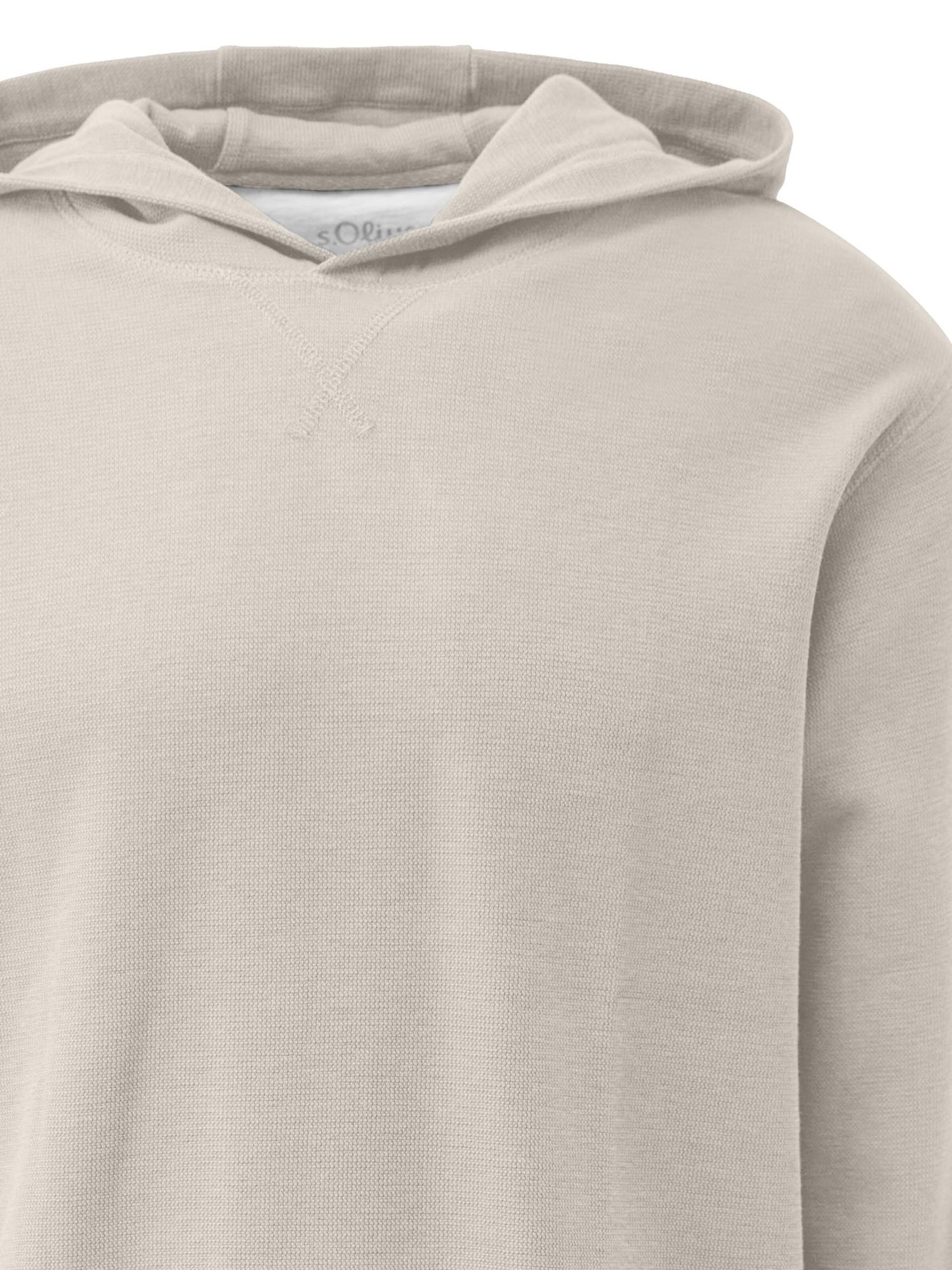 s.Oliver Sweatshirt in Beige