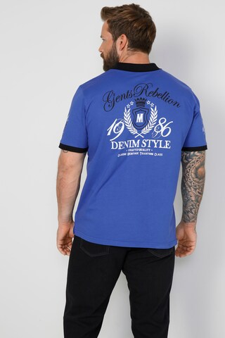 T-Shirt Boston Park en bleu