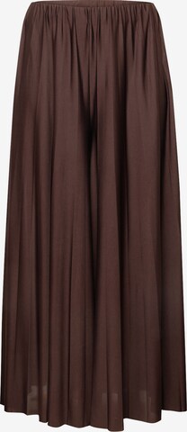 Guido Maria Kretschmer Curvy Trousers 'Samantha' in Brown: front