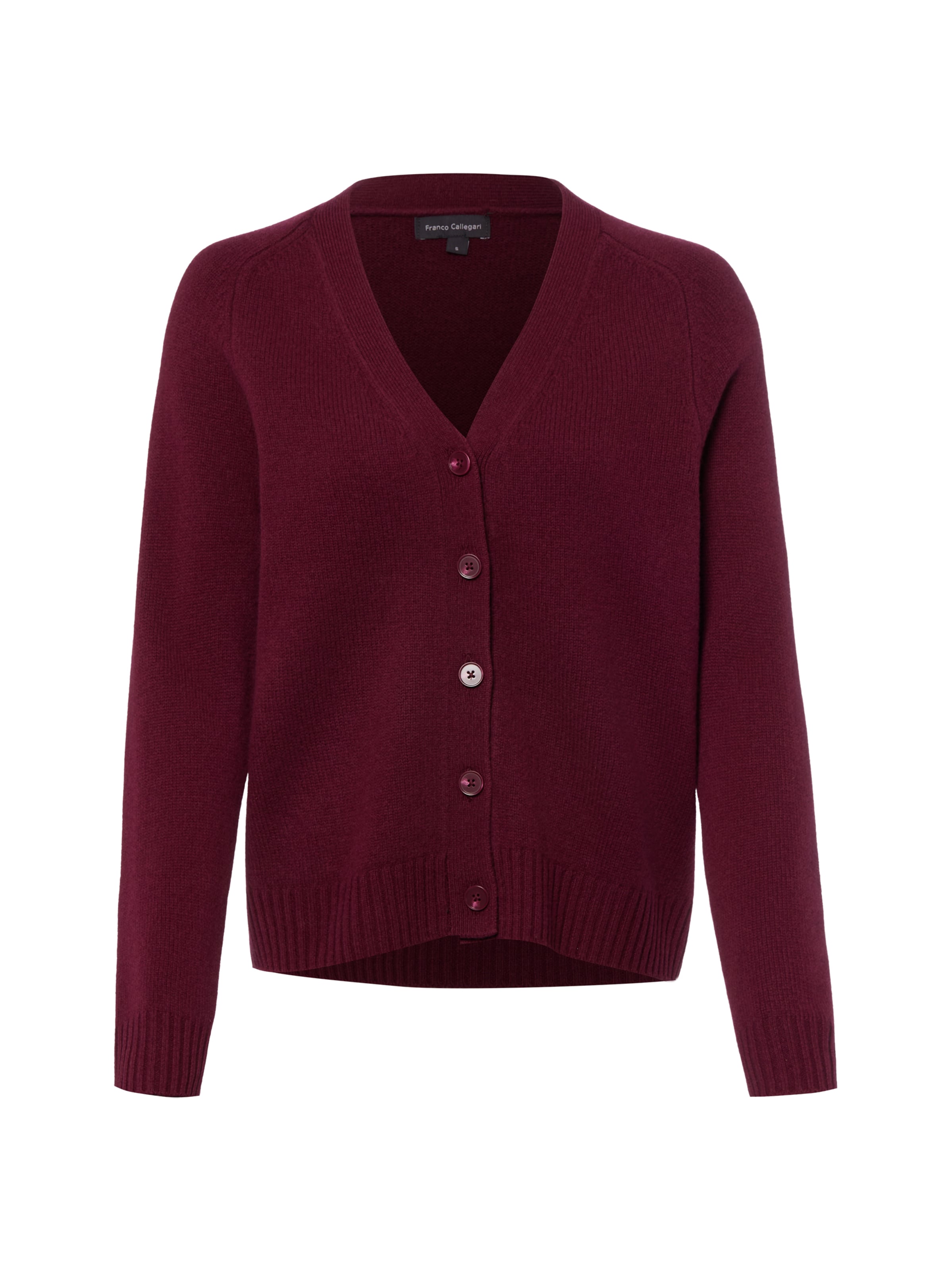 Franco Callegari Knit cardigan in Red: front