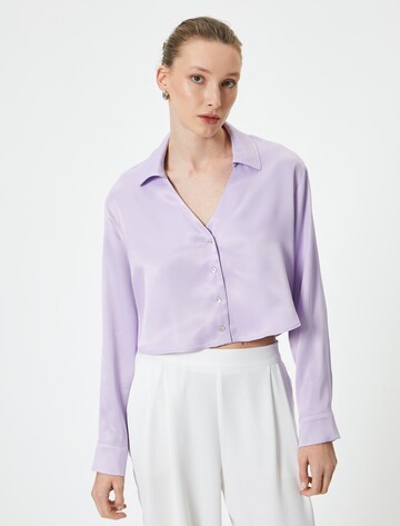 Koton Blouse in Lila: voorkant