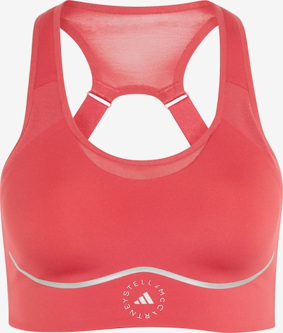 XS dydžio Sportinė liemenėlė iš ADIDAS BY STELLA MCCARTNEY, spalva – sidabro pilka / raudona, Prekių apžvalga