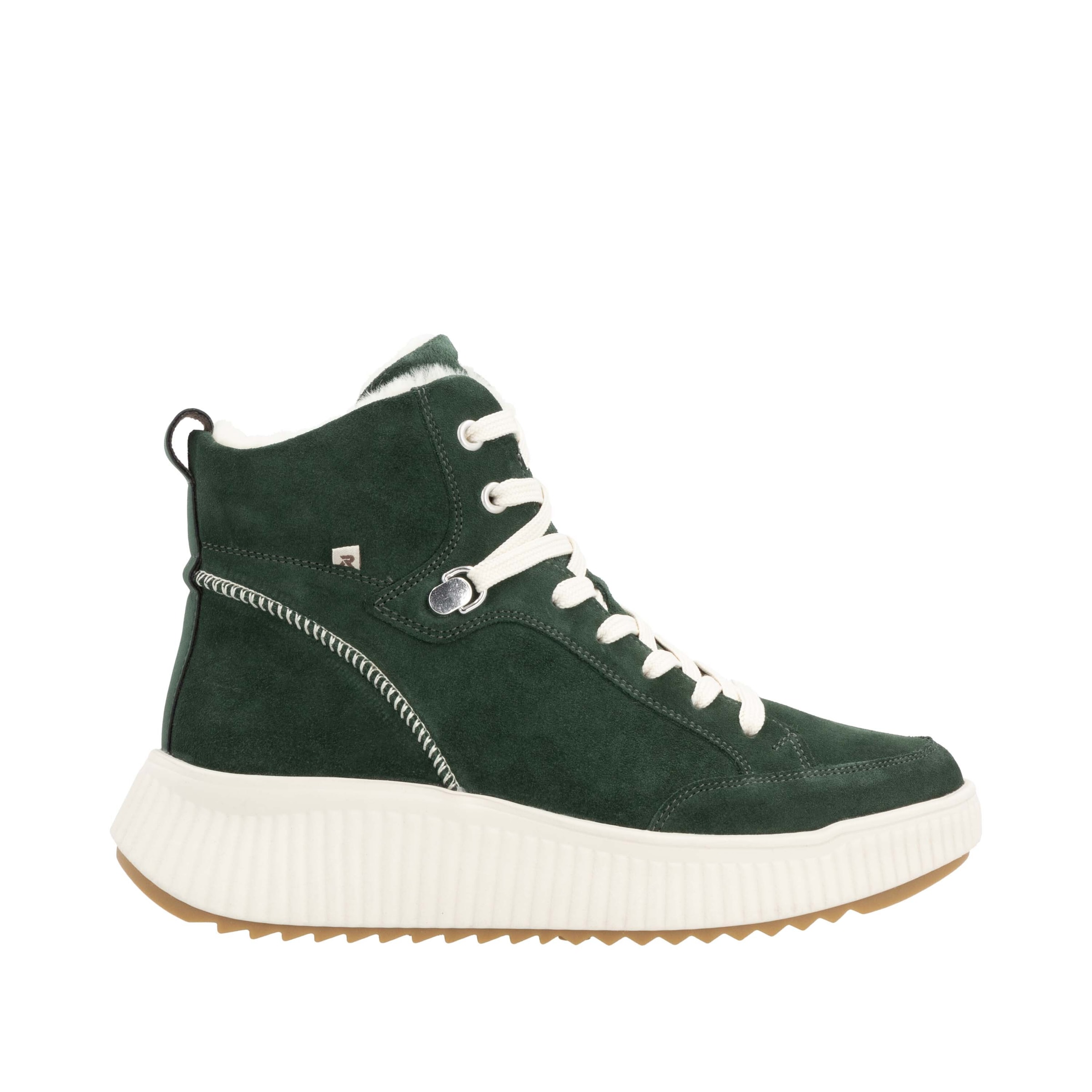 Bottines à lacets 'W1771' Rieker en vert