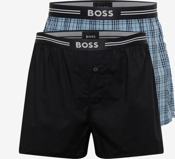 BOSS Boxershorts in Blauw: voorkant