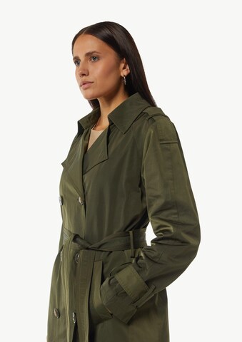 Manteau mi-saison comma casual identity en vert