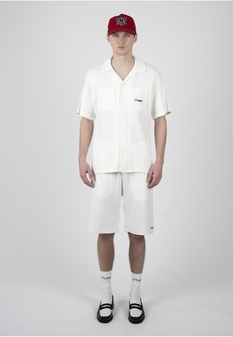 Prohibited Regular Trousers in White