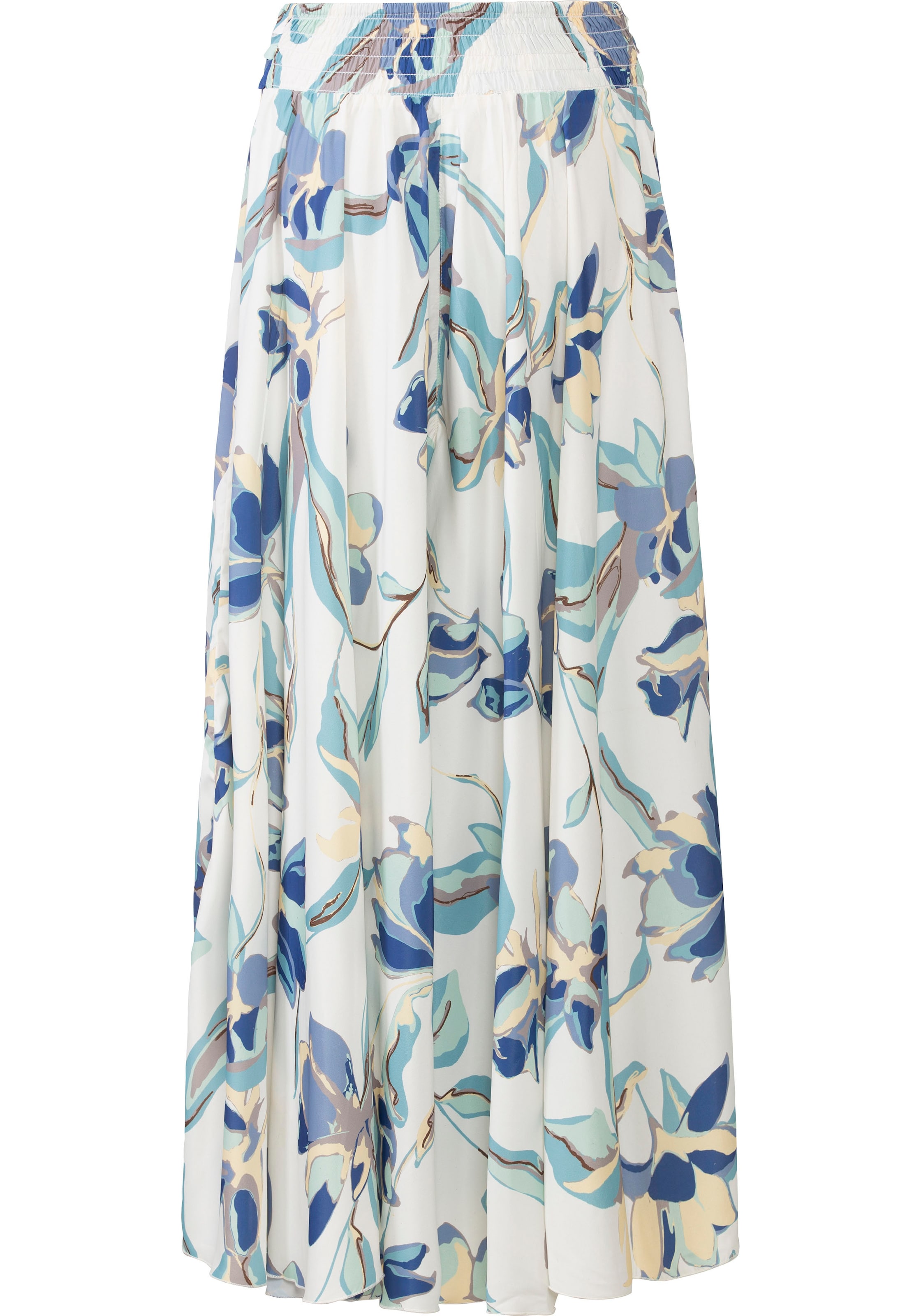 LASCANA Široke hlačnice Hlače | bela barva