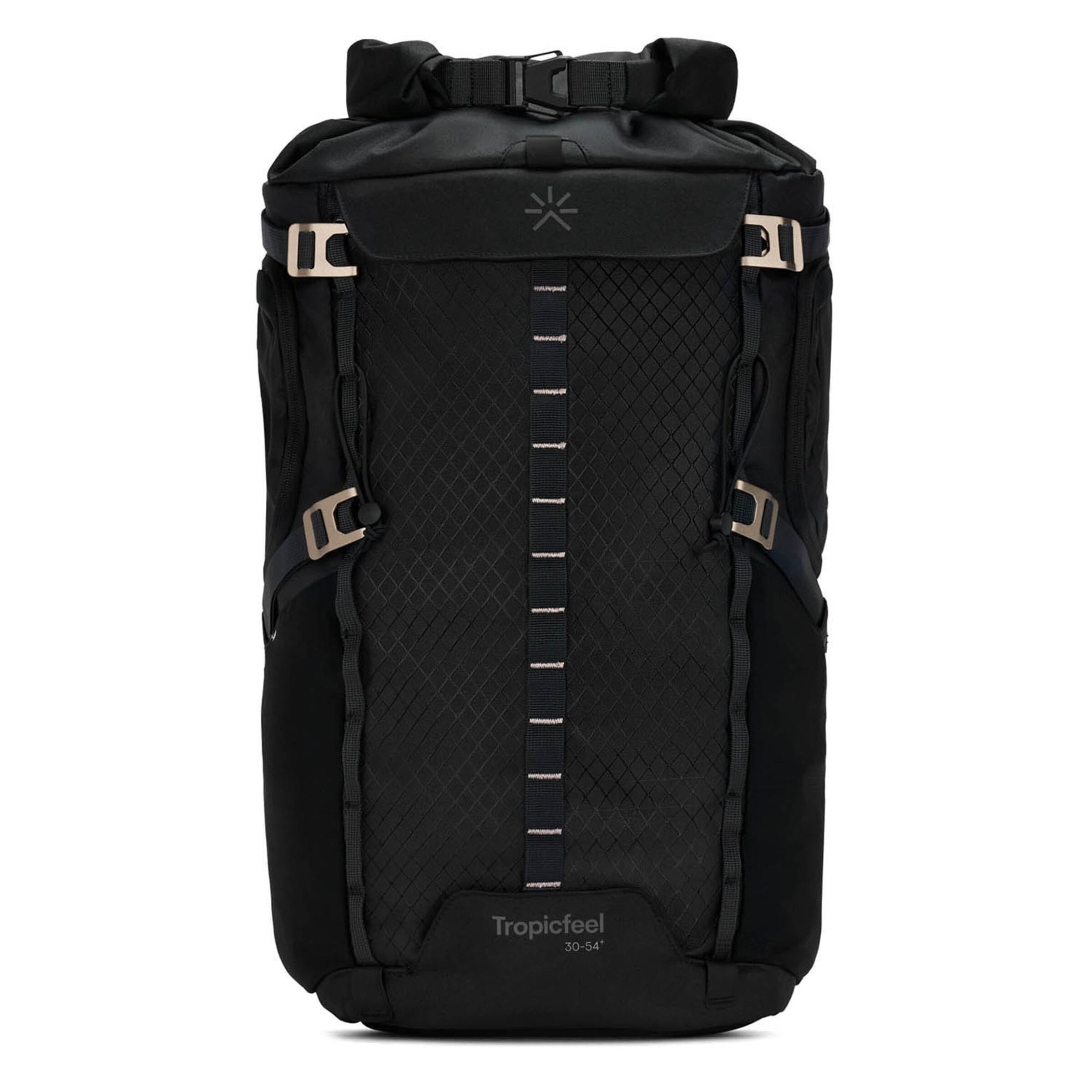 Tropicfeel Rucksack in Schwarz: Vorderseite