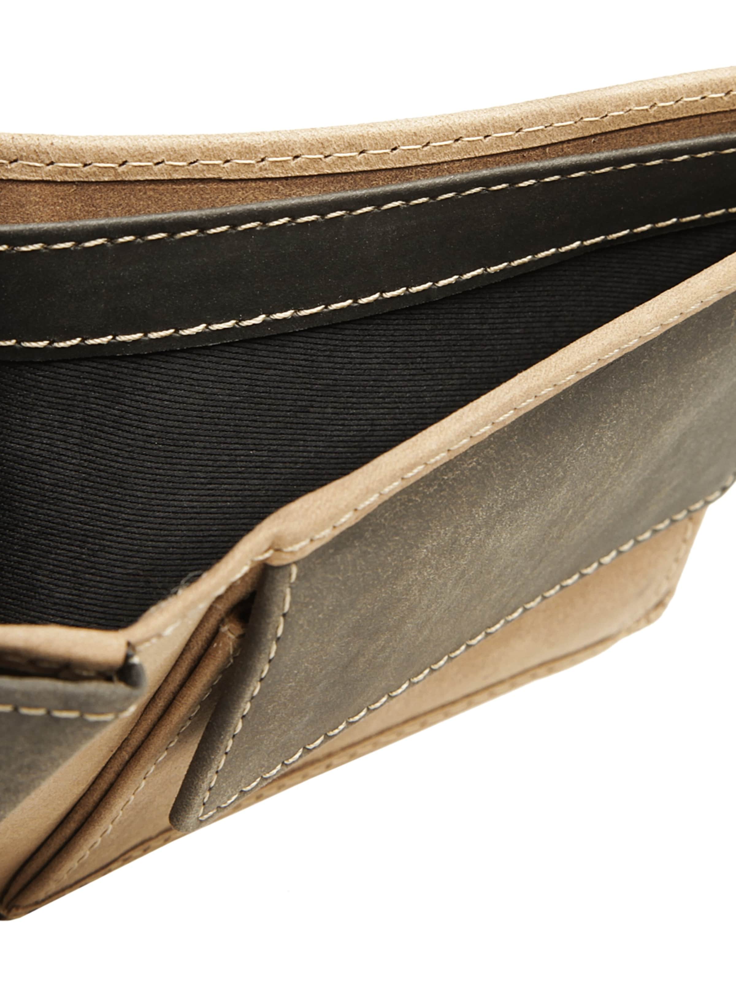 BODENSCHATZ Wallet 'Bodenschatz Geldbörse BICOLOUR' in Brown