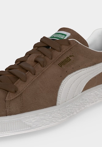 PUMA - Sapatilhas altas 'Suede Classic' em castanho