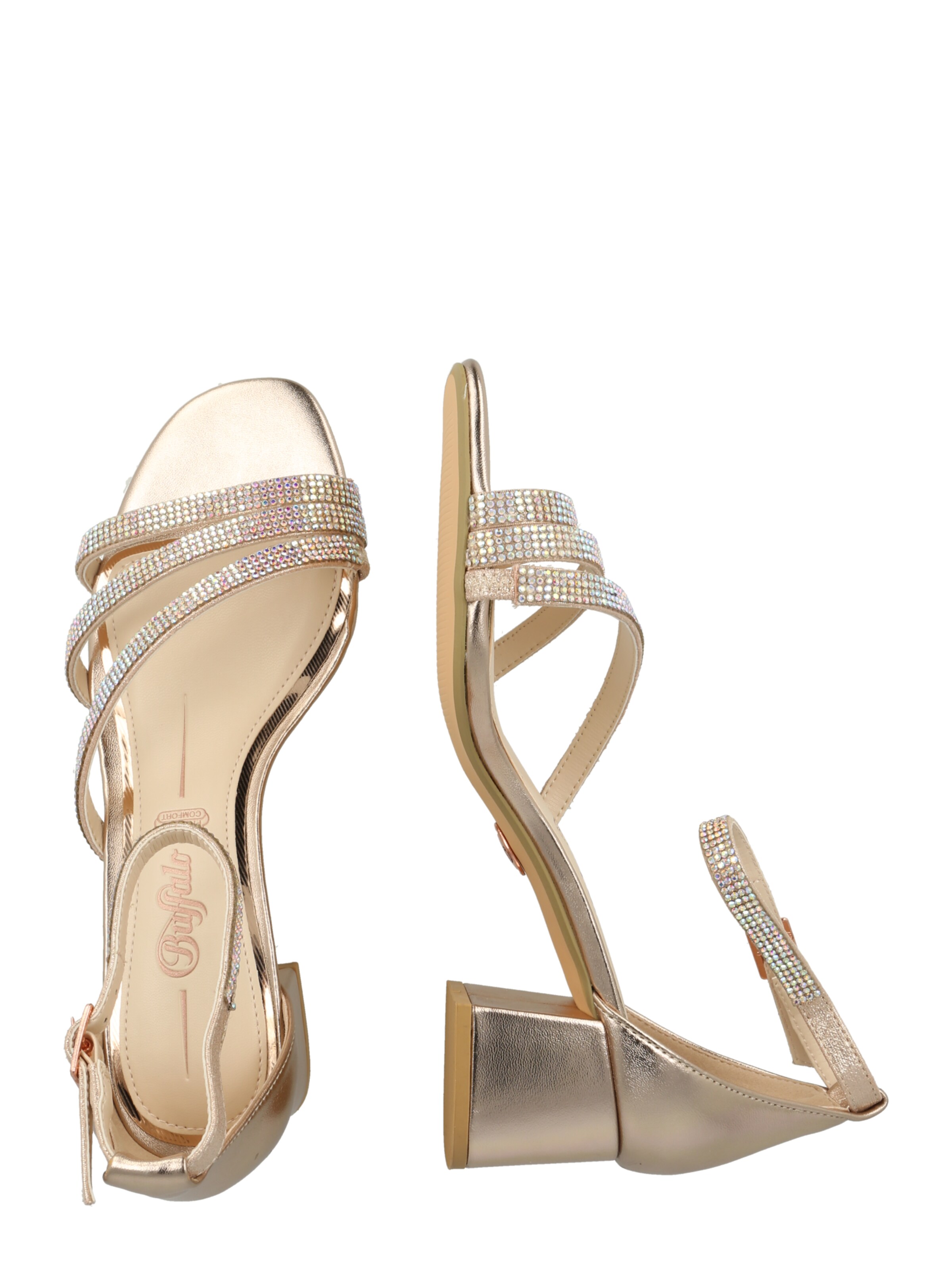 BUFFALO Sandale in Pink