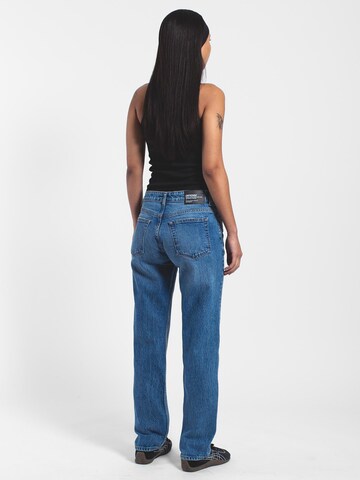 Dr. Denim Regular Jeans 'Drdenimarch Mid Straight' in Blauw