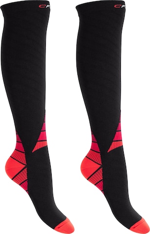cflex Sportsocken 'Performance' in Rot: Vorderseite