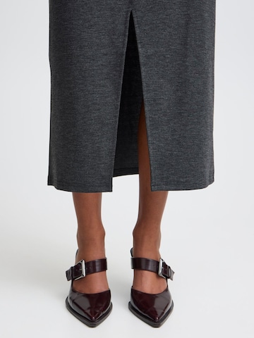 ICHI - Falda 'KATE' en gris