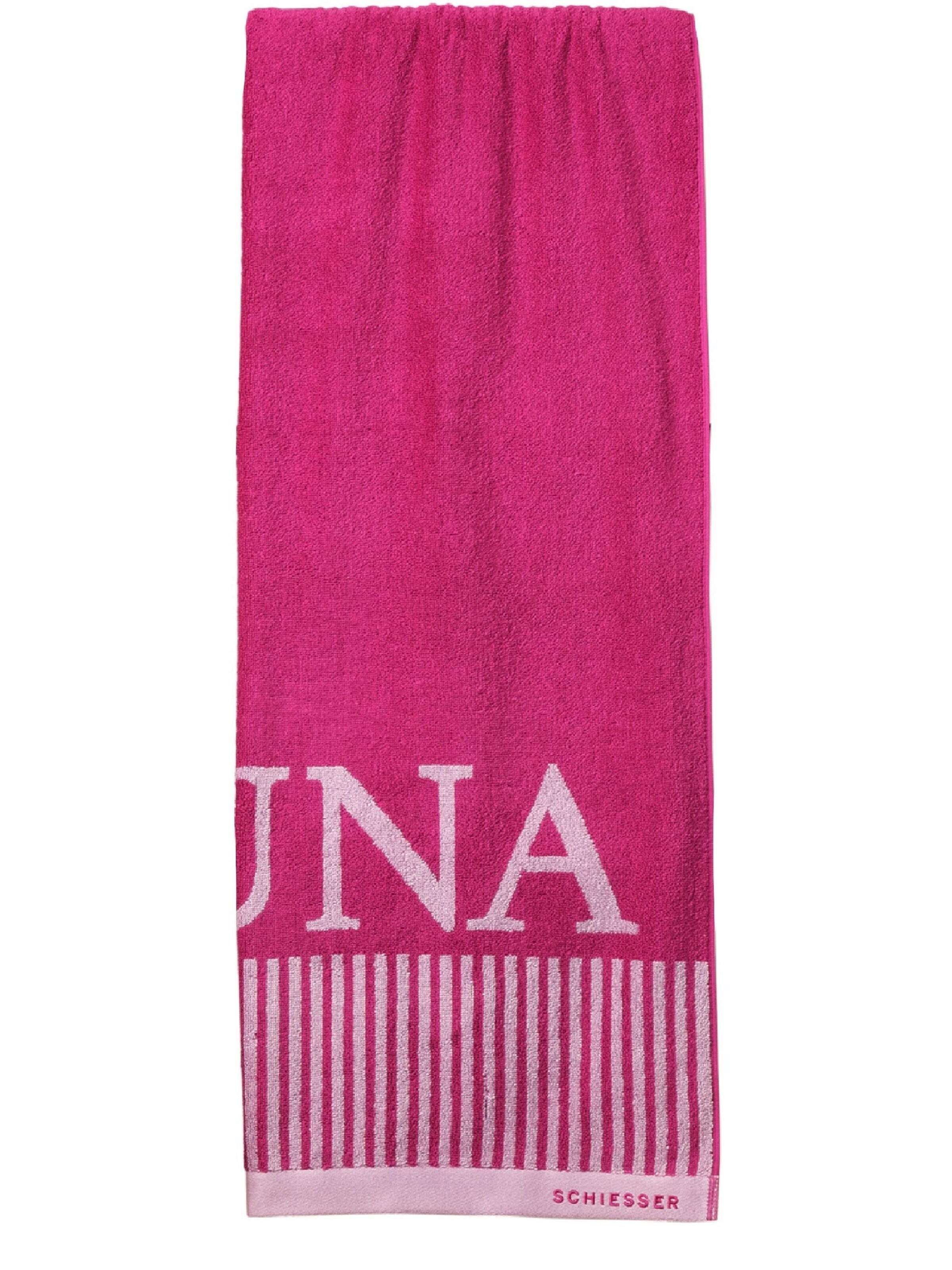 SCHIESSER Saunatuch 'Rom' in Pink