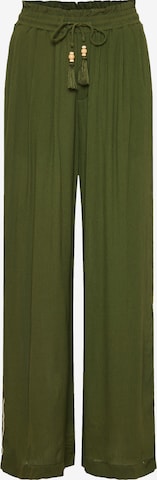 Funky Buddha Loosefit Housut värissä vihreä: etupuoli