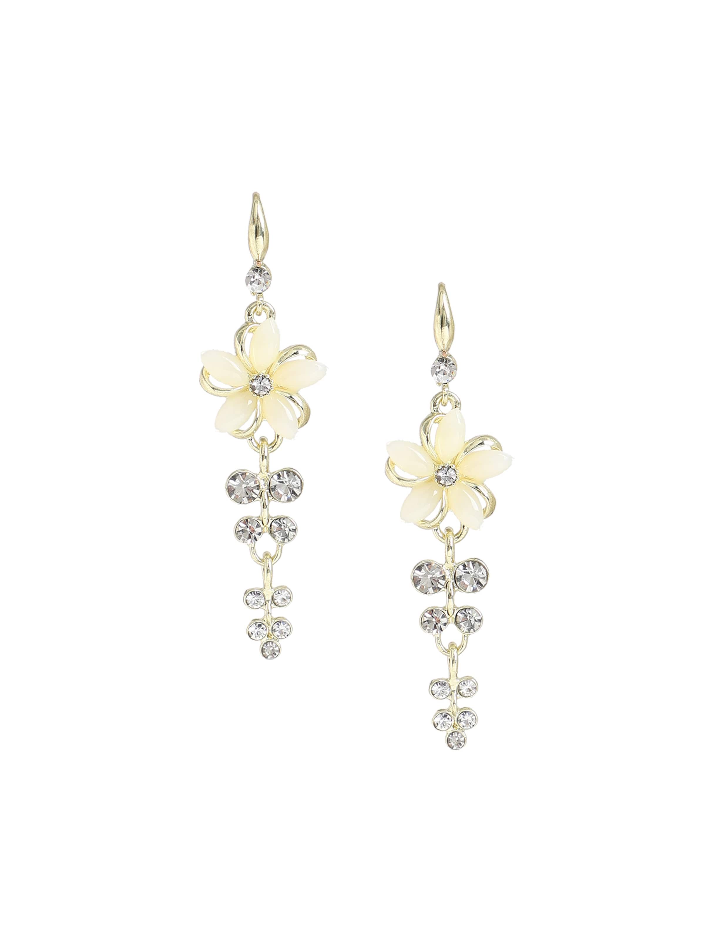 Boucles d'oreilles ' Caileigh ' SOHI en or : devant