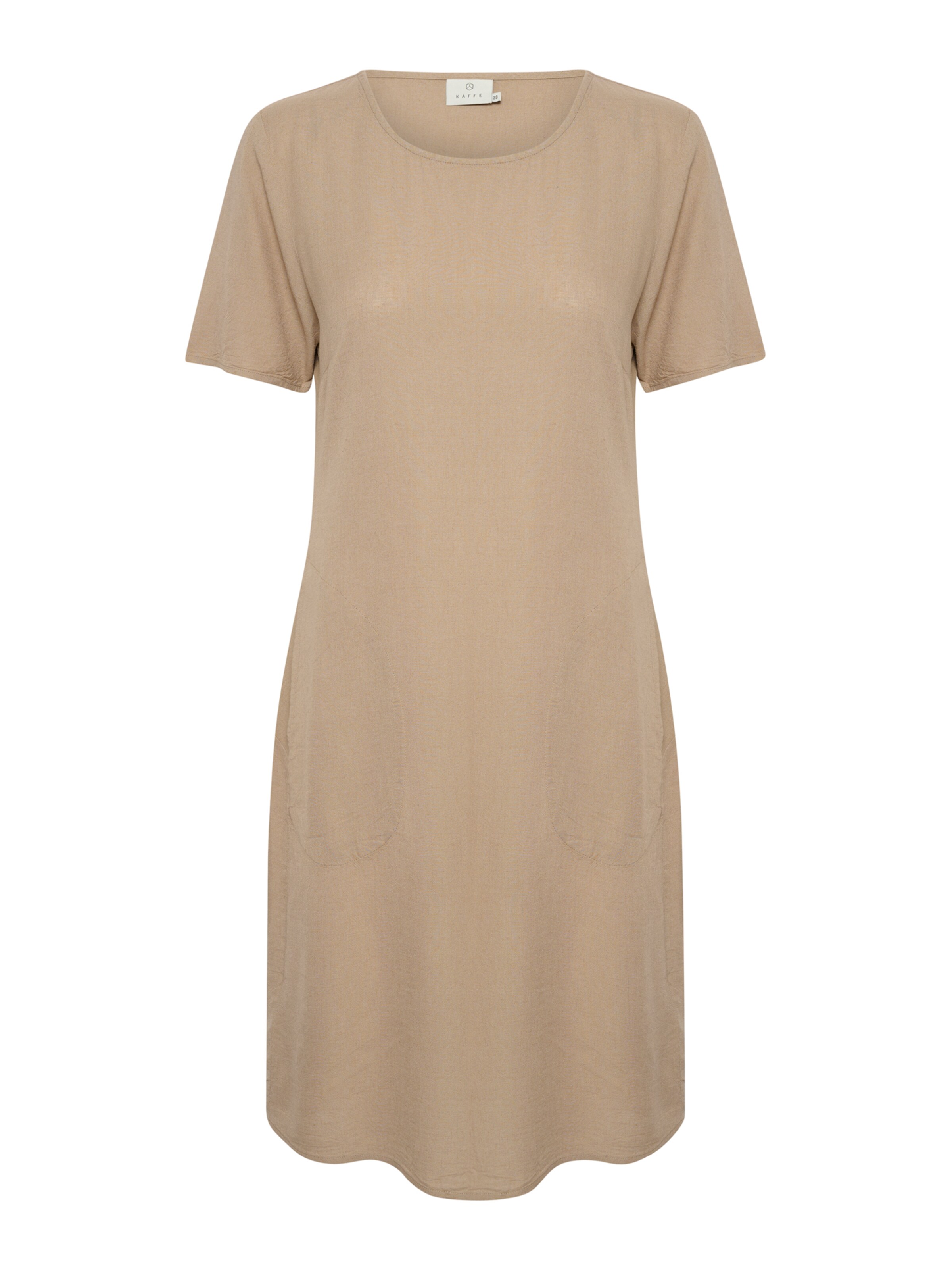 Kaffe Kleid 'Milia' in Beige: Vorderseite