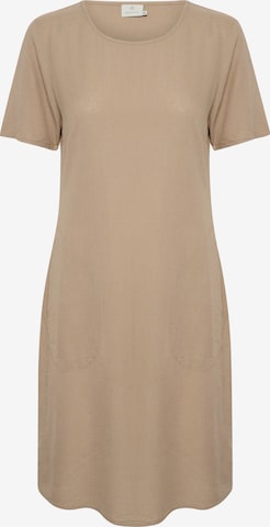 Robe 'Milia' Kaffe en beige : devant