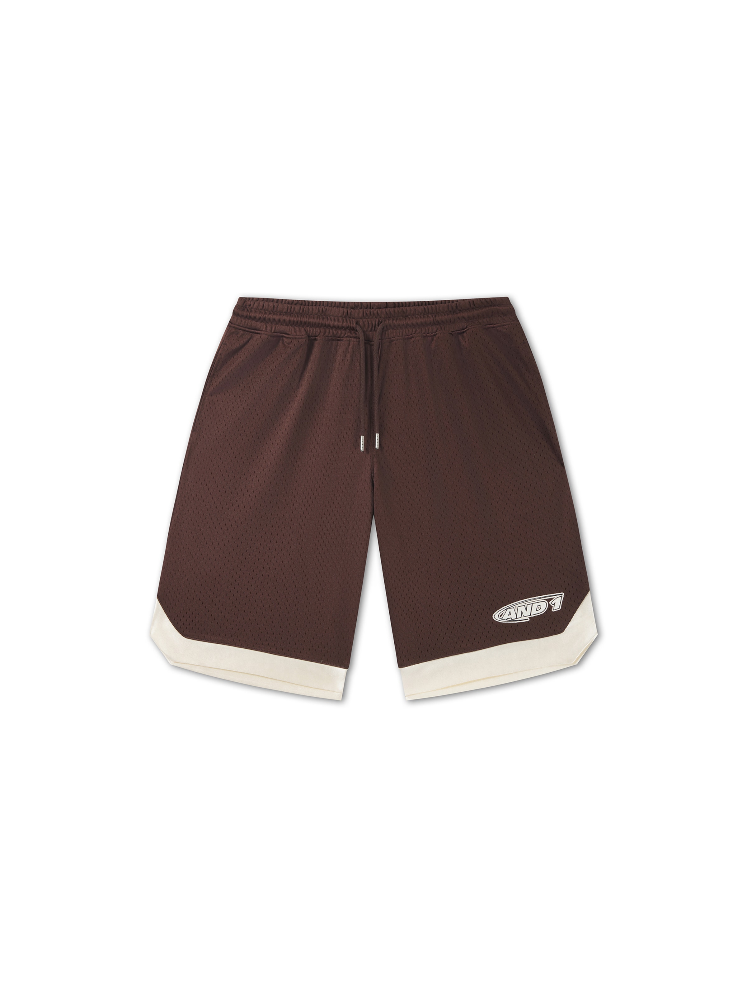 AND1 Обычный Спортивные штаны 'Airtex' в Коричневый: спереди