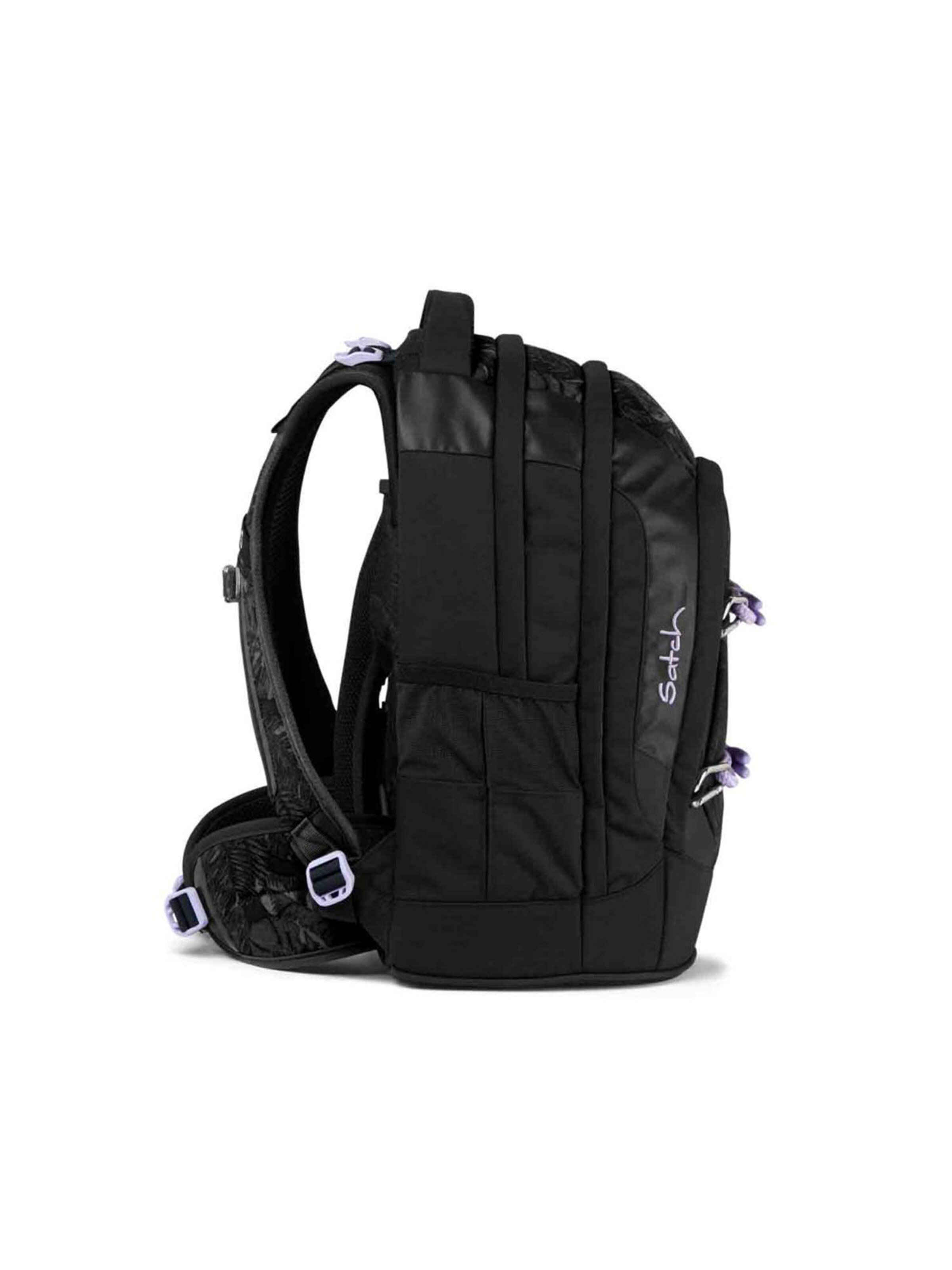 Satch Backpack 'Betty Bondi Beach' in Black