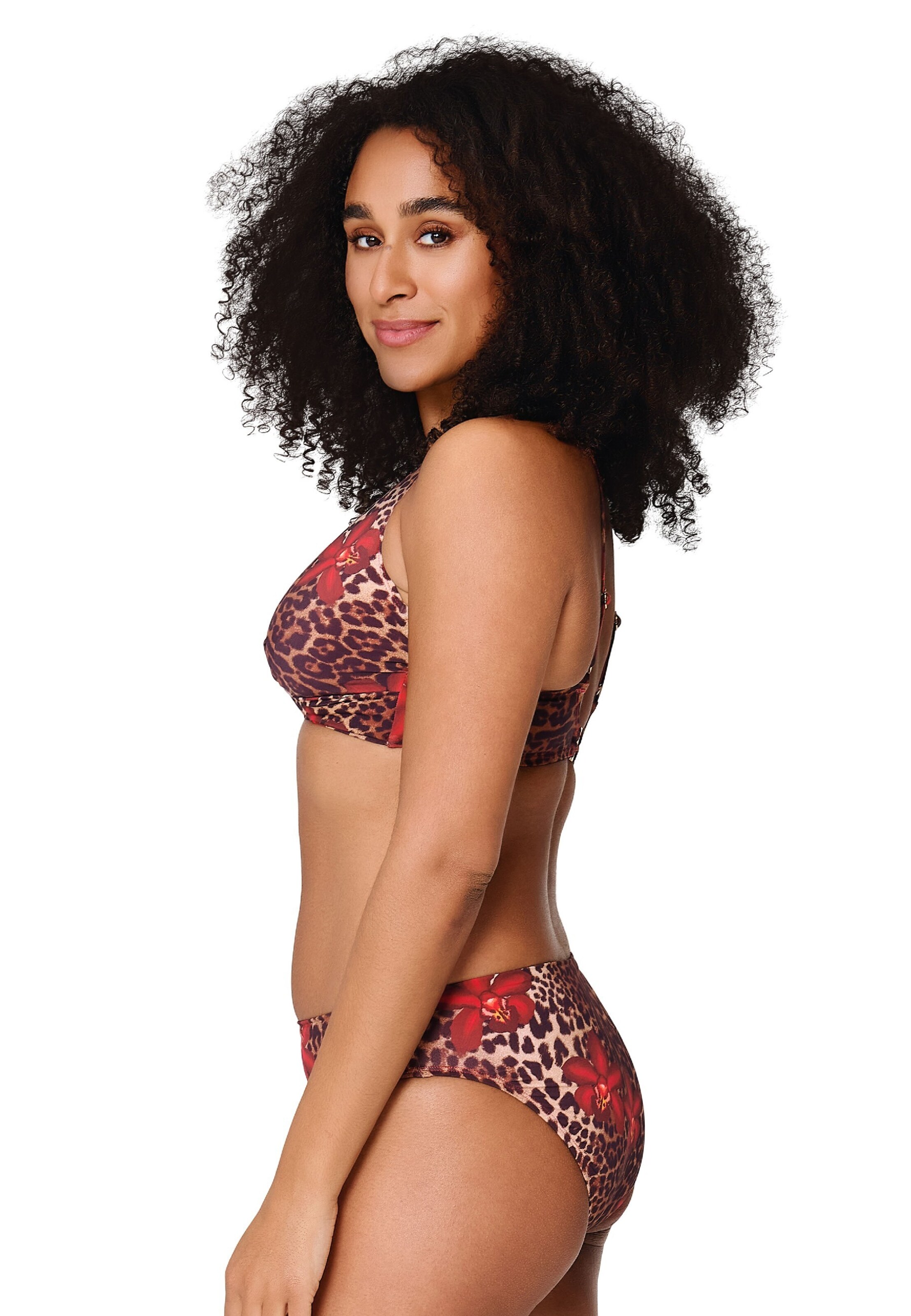LingaDore Triangel Bikinitop in Bruin