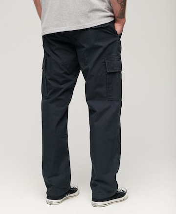 Superdry Loose fit Cargo Pants in Blue