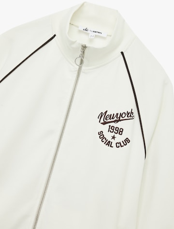 Koton Sweat jacket in White