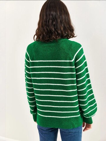 Pullover di Bianco Lucci in verde