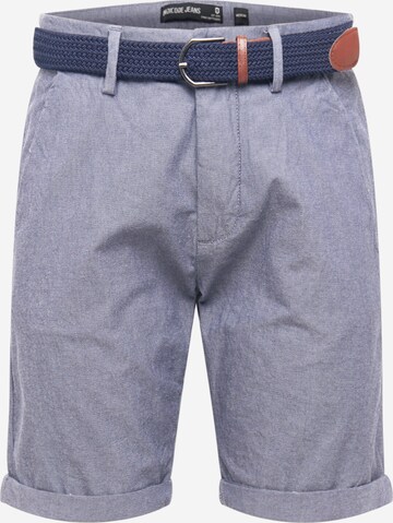 INDICODE JEANS Regular Chino 'Mills' in Blauw: voorkant