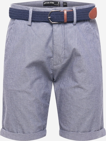 INDICODE JEANSregular Chino hlače 'Mills' - plava boja: prednji dio