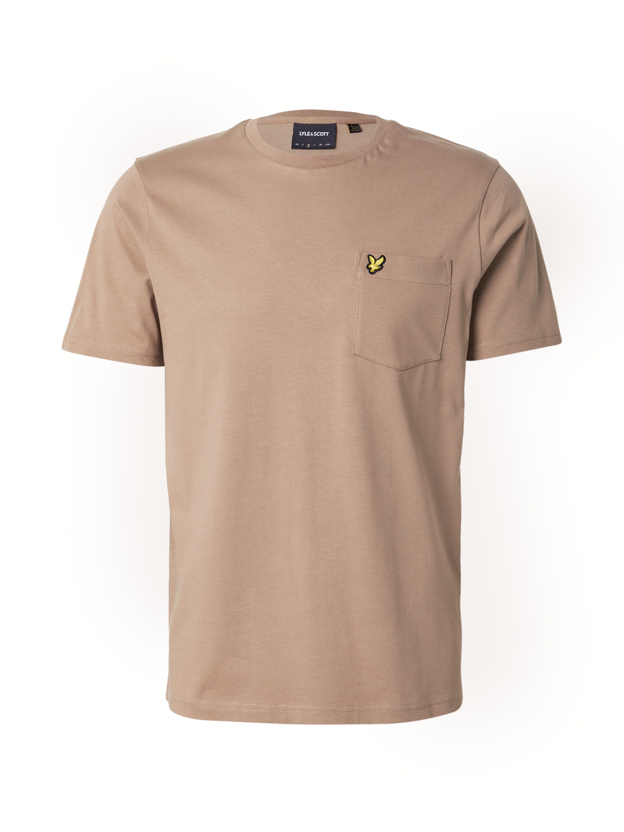 Lyle & Scott Shirt in Bruin: voorkant
