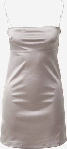 Kendall for ABOUT YOU Kleid 'May' in Silber: predná strana