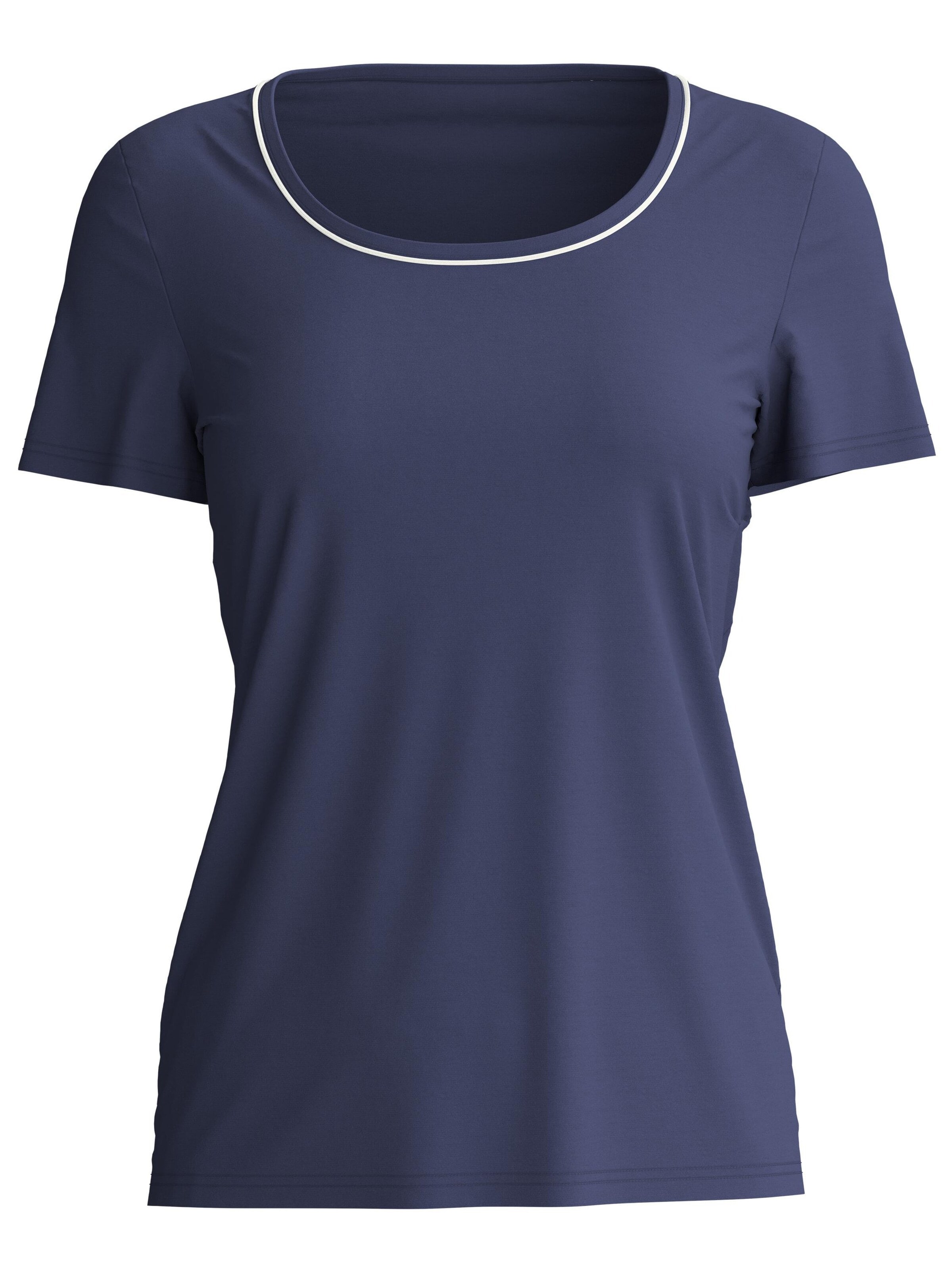 CALIDA Slaapshirt 'Favourites Xtra' in Blauw: voorkant