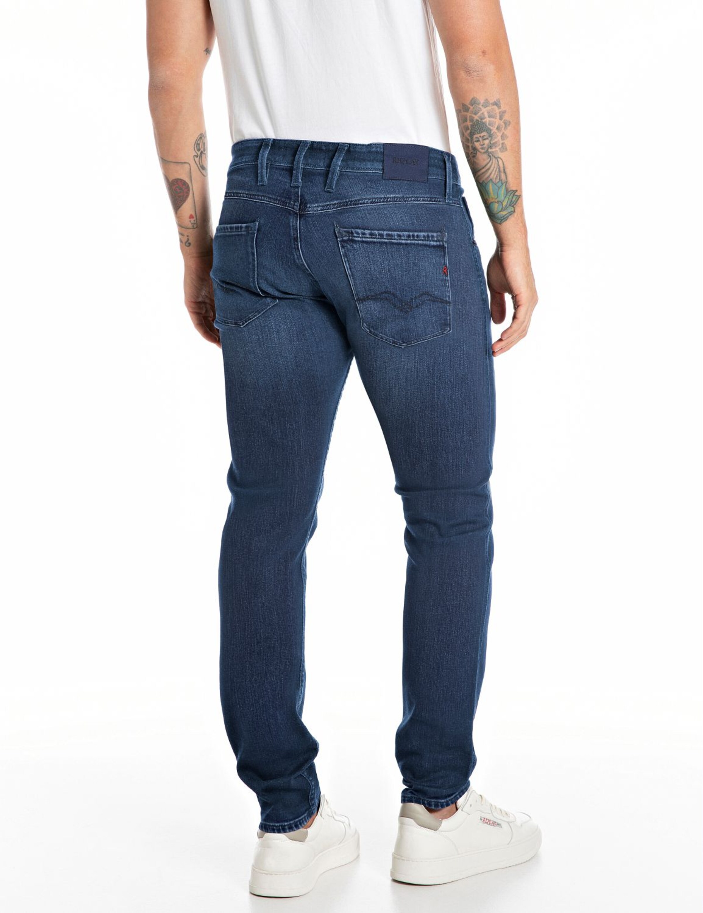 Regular Jean 'ANBASS' REPLAY en bleu