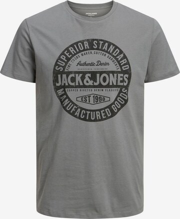 Jack & Jones Plus Póló - szürke: elől