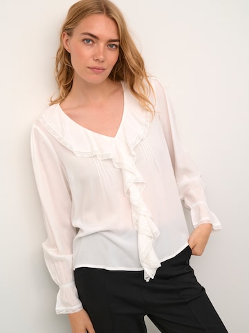 Cream - Blusa 'Hania' en blanco