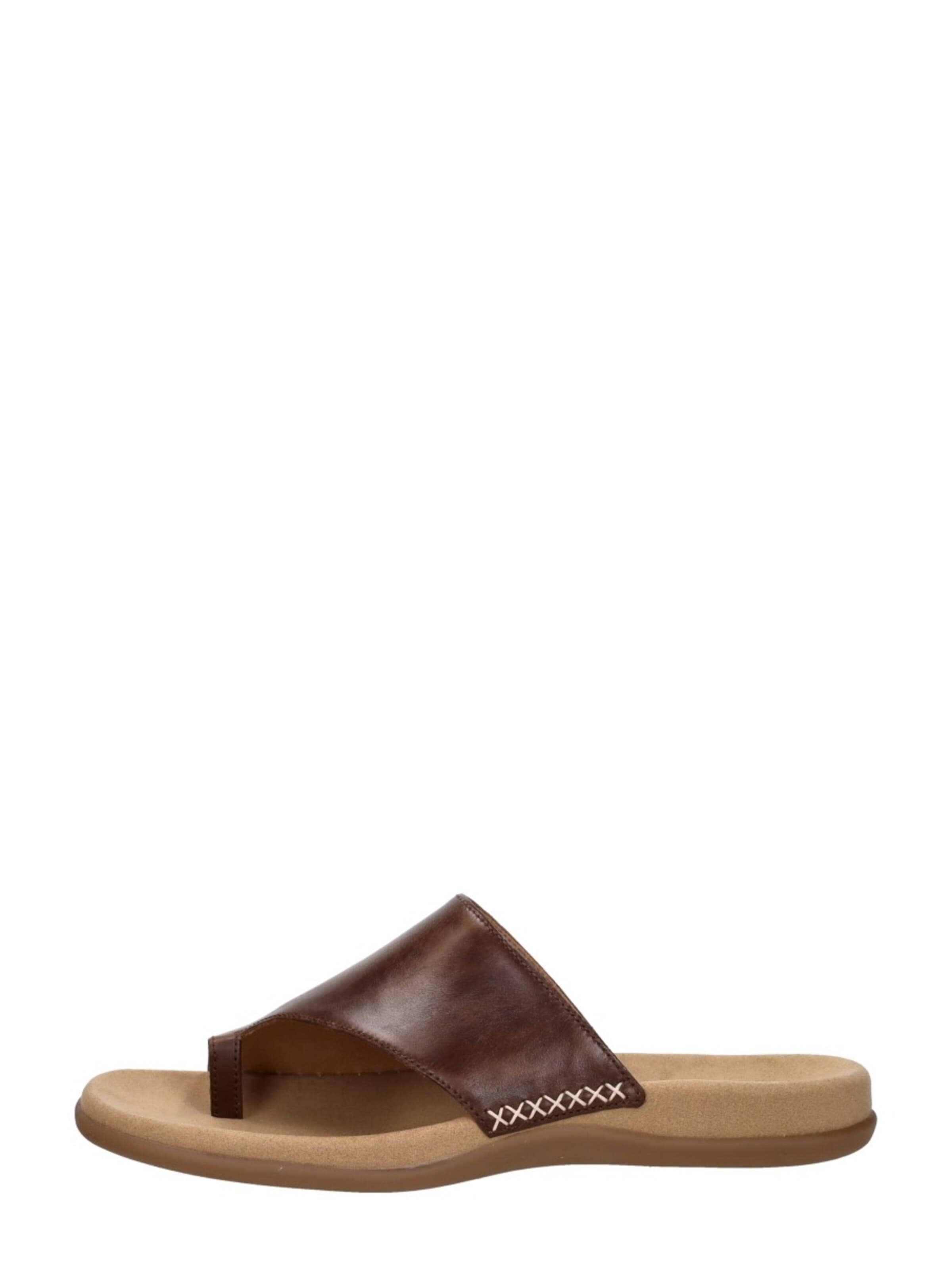 GABOR Teenslipper in Bruin