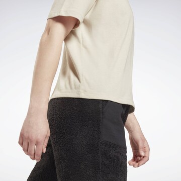 Reebok Functioneel shirt in Beige