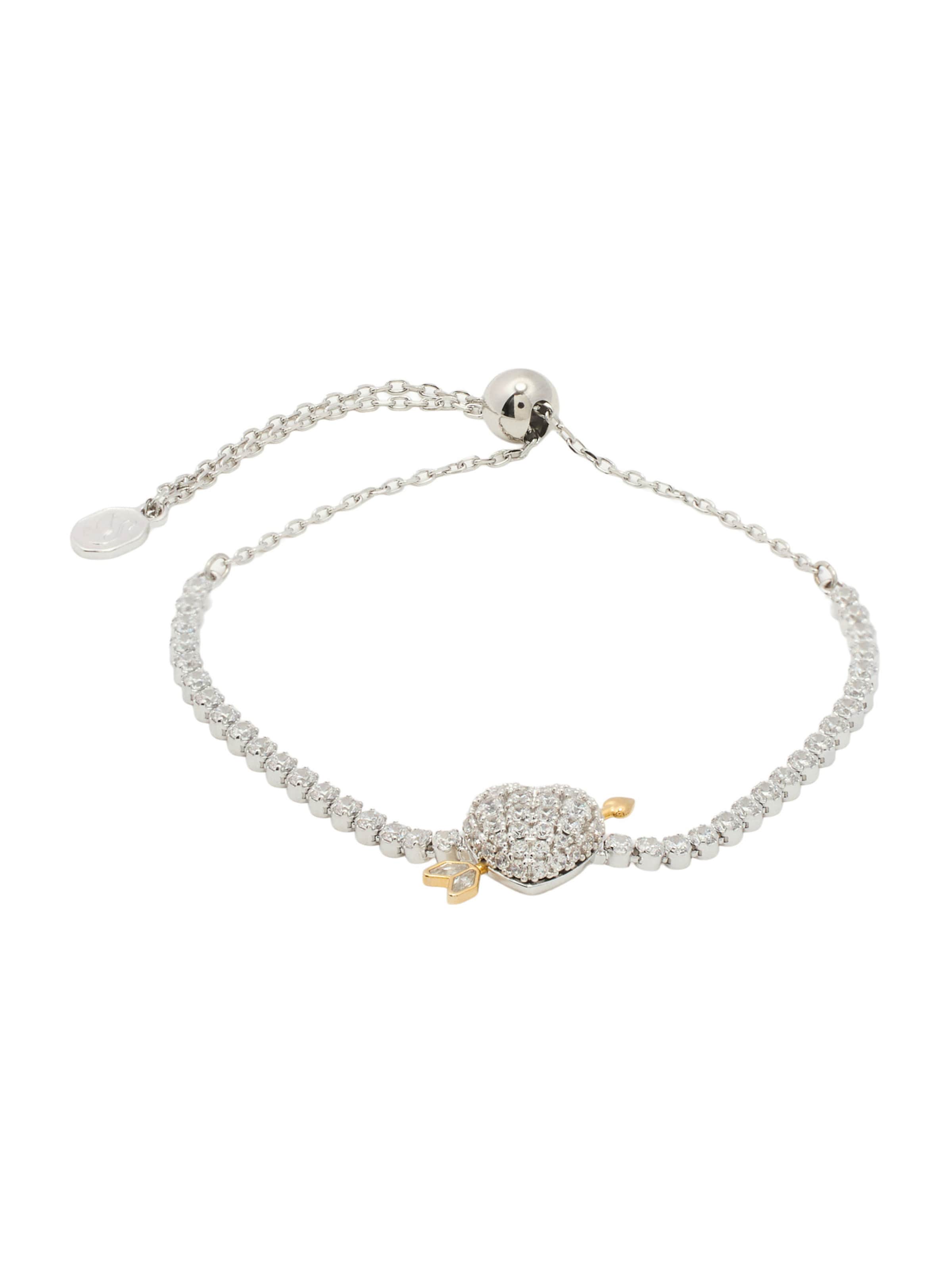 Swarovski Гривна в сребърно / Прозрачно, Преглед на продукта