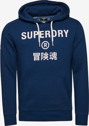 Superdry Sweatshirt in Blau: predná strana