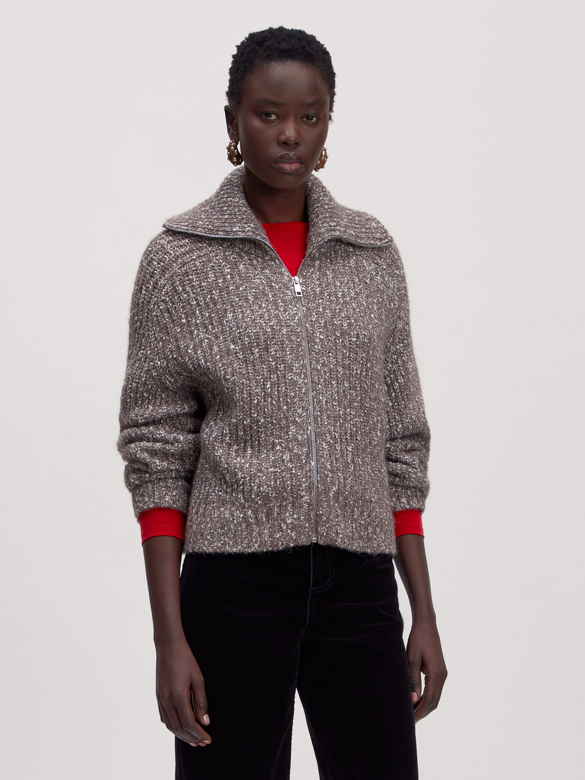 EDITED Produkter Cardigan 'Lucila' brun