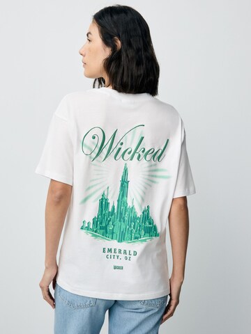 Tricou 'Emerald City Wicked' de la Next pe alb: față