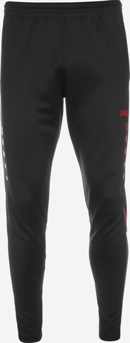 JAKO Tapered Sportbroek in Zwart: voorkant