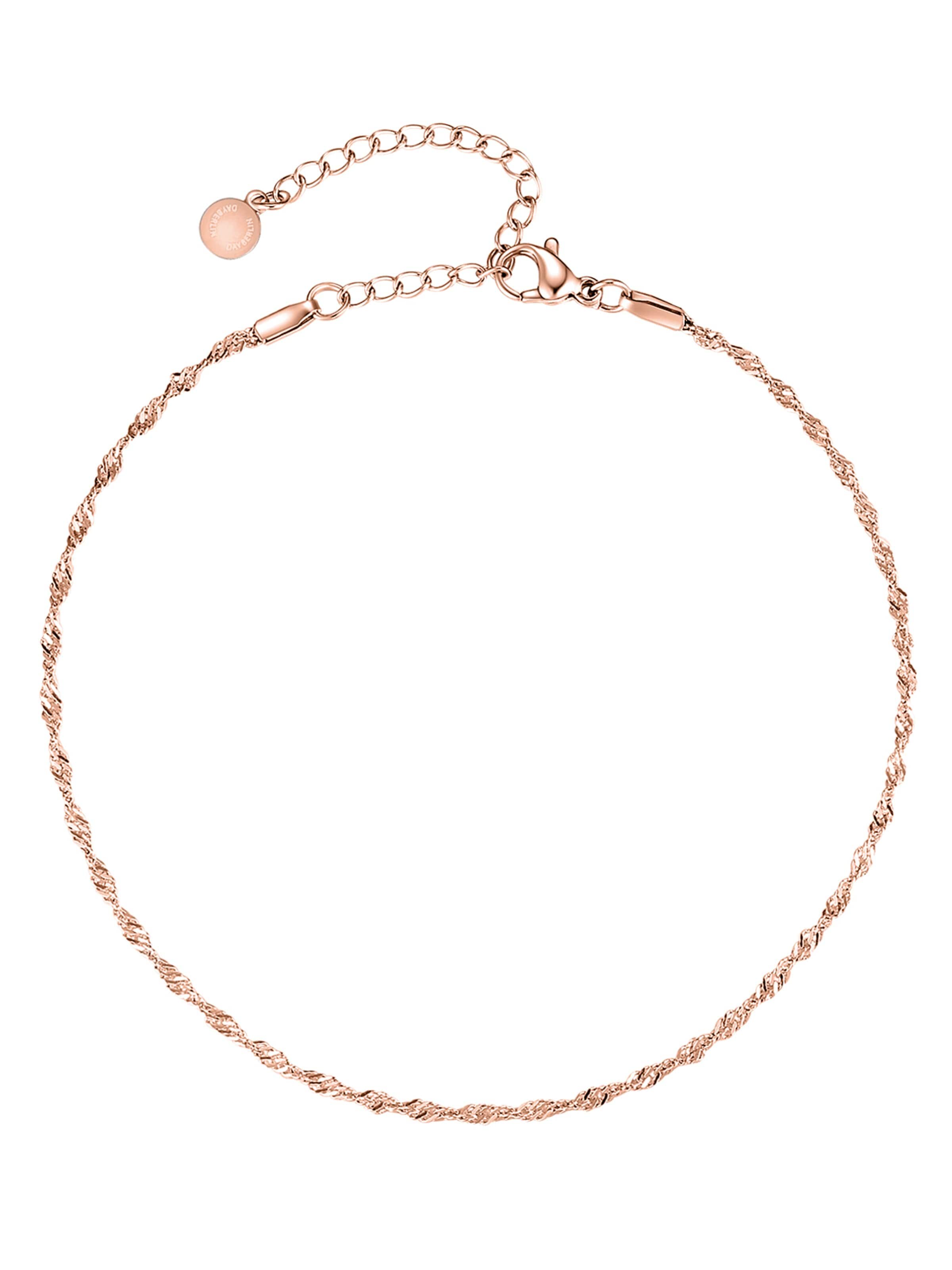 day berlin Fußschmuck 'Twist'‌‌‌‌‌‌‌‌ in Gold: Vorderseite
