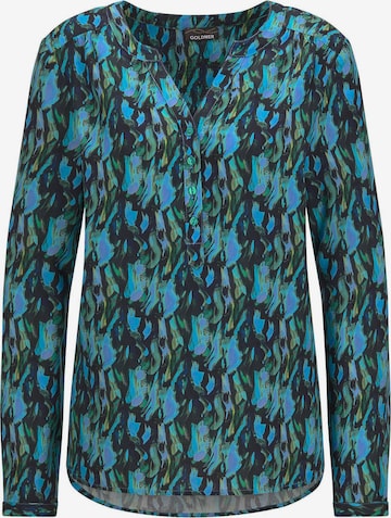 Chemisier Goldner en bleu : devant