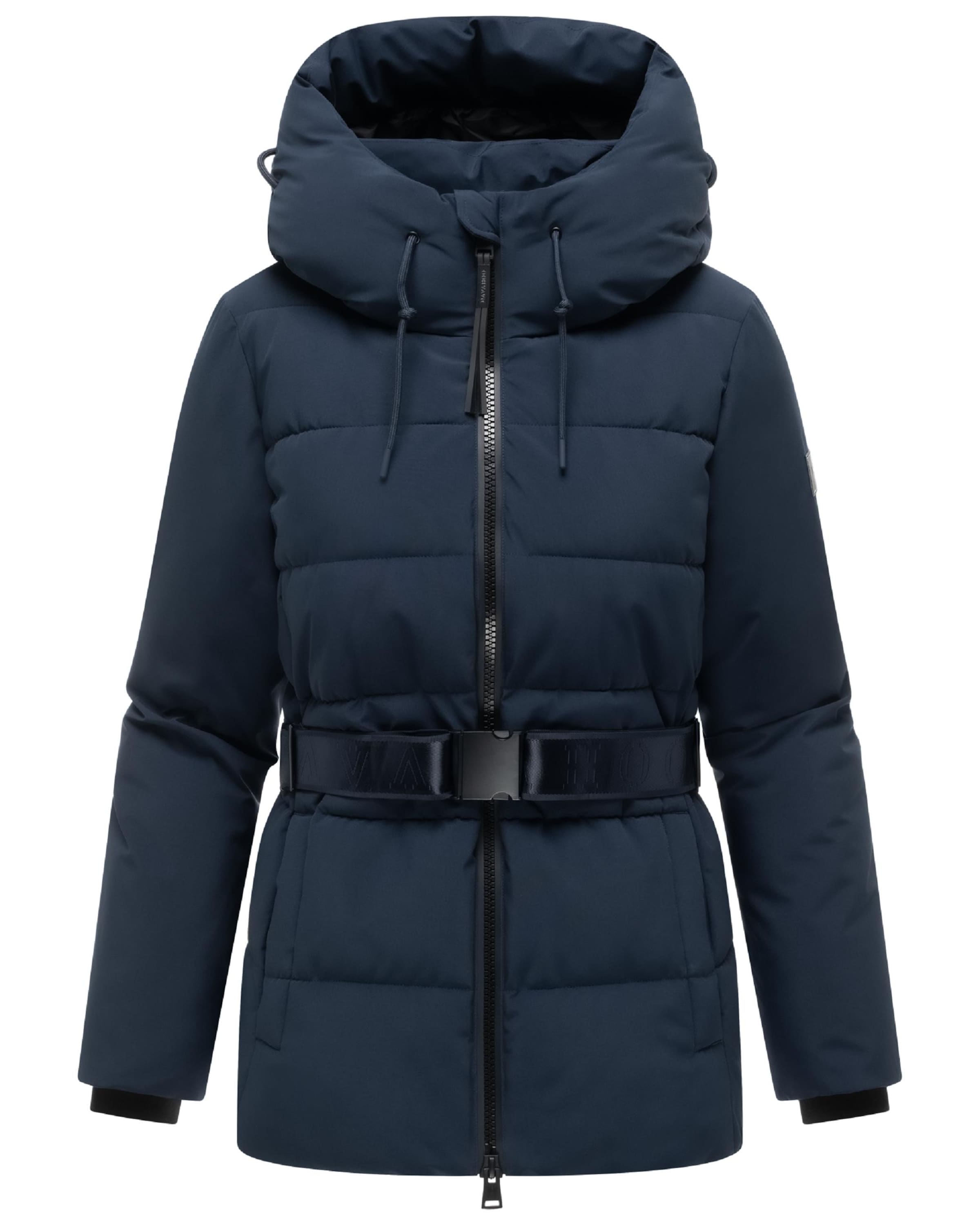 Giacca invernale ' Wattewunder XIV ' di NAVAHOO in blu: frontale
