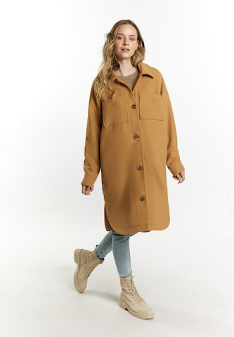 DreiMaster Vintage Between-seasons coat in Brown